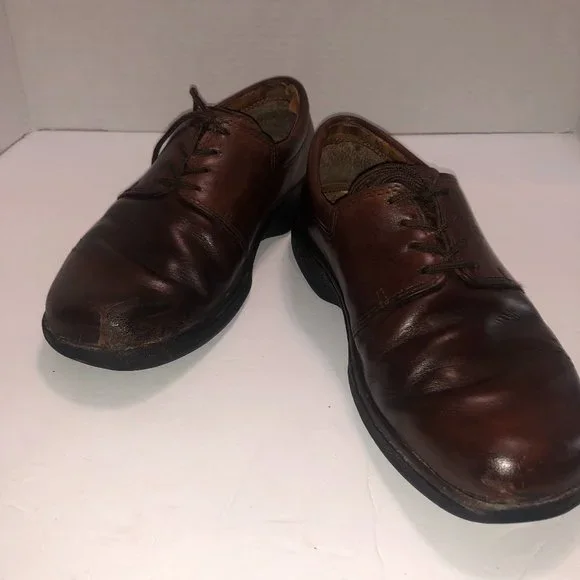 Ecco Shoes Mens Oxford Biarritz Brogue Derby Amber Brown Leather Wingtip 43 Buy ECCO Men main image 3